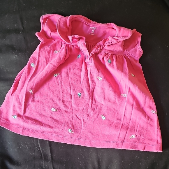 Carter's Super Cute Pink Dress Suze 18 Mo - Picture 1 of 3